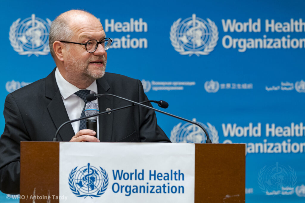 Dr. Rüdiger Krech, WHO Direktor für Gesundheitsförderung
