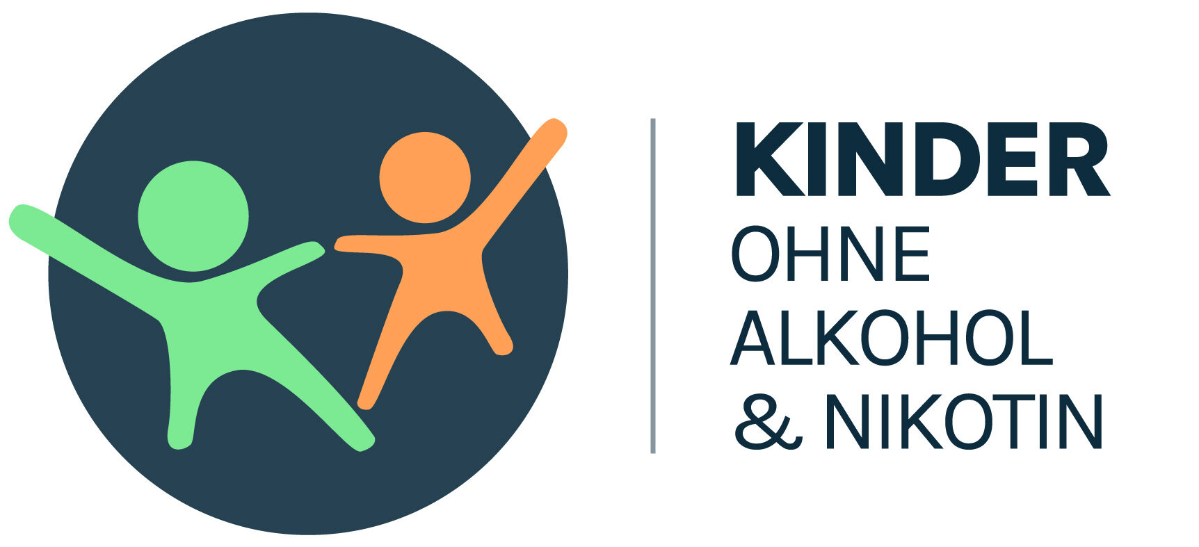 Logo: Kinder ohne Alkohol und Nikotin